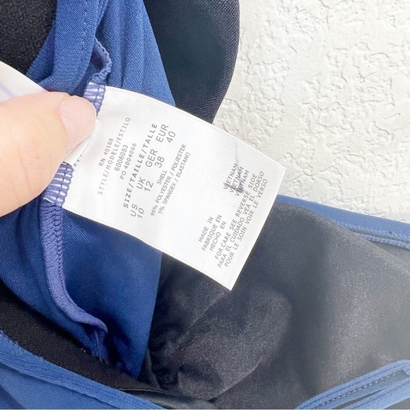 Magicsuit Blue Layered Tankini Swim Top Size 10 NWT - Picture 5 of 8